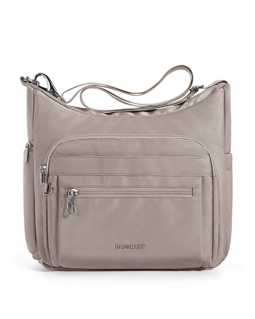 Anti-Theft Crossbody Shoulder Bag – Lightweight Multi-Pocket Travel Tote for Women