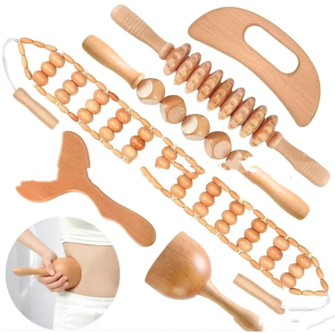 Wooden Massage Roller