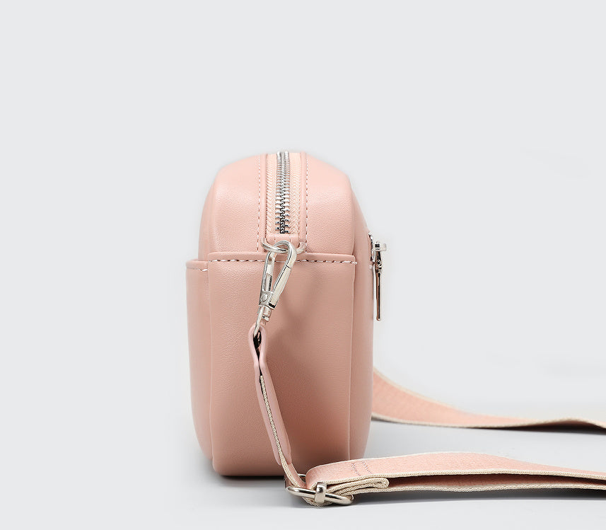 Large Capacity Faux Leather Crossbody Shoulder Bag for Women – Everyday Messenger Purse