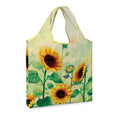 Sunflower Reusable Foldable Tote Bag – Eco-Friendly Shopping Shoulder Bag